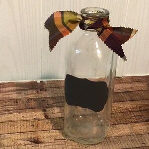 ♥️5/25$ primitive glass milk bottle